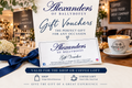 Alexanders Gift Voucher – Shop & Coffee Loft