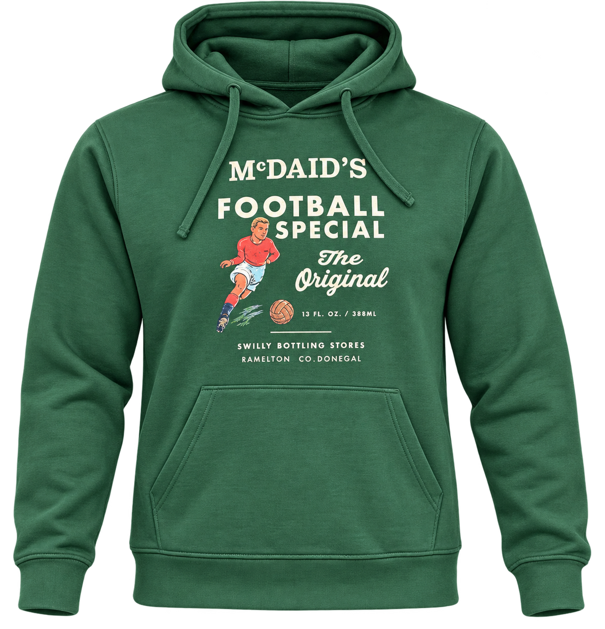 McDaid’s Football Special Retro Hoodie - Green