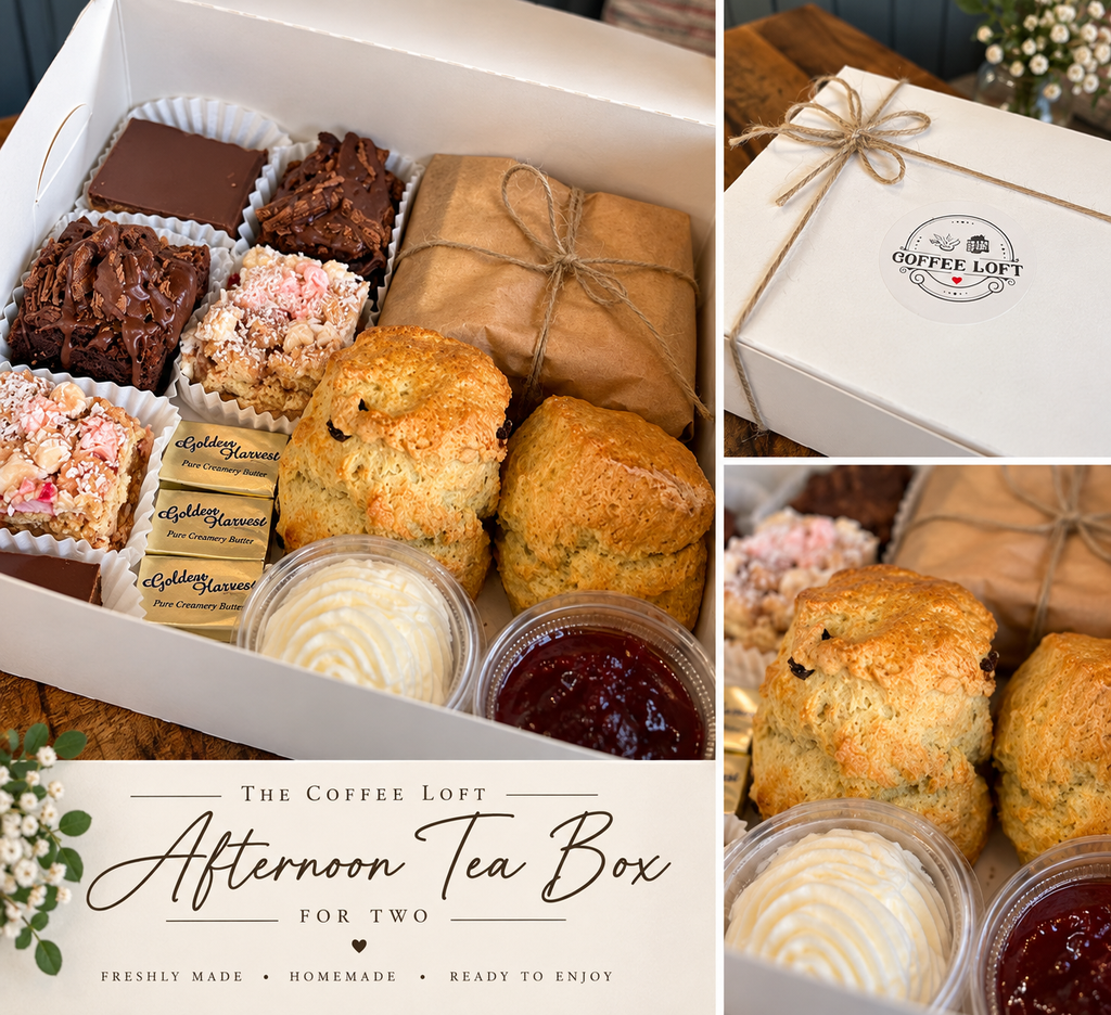 The Coffee Loft Afternoon Tea Box for Two!