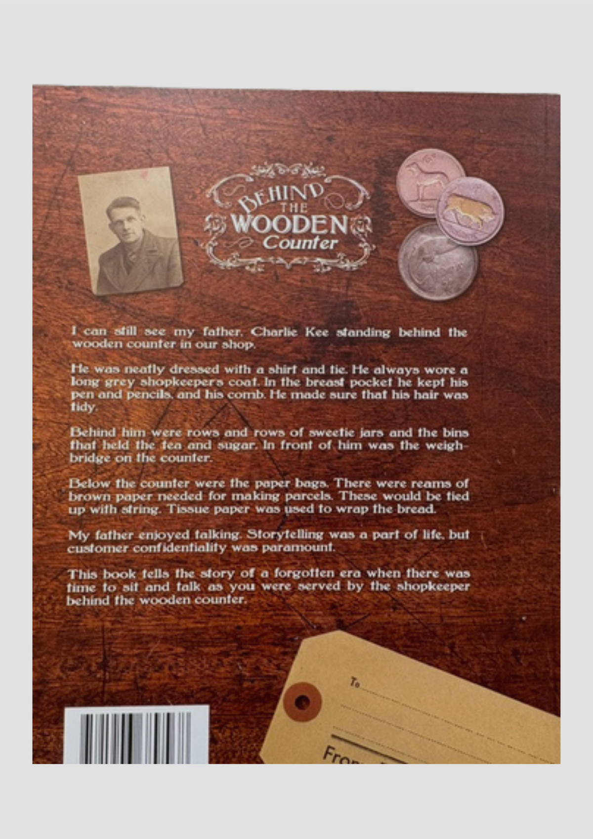 Behind the Wooden Counter