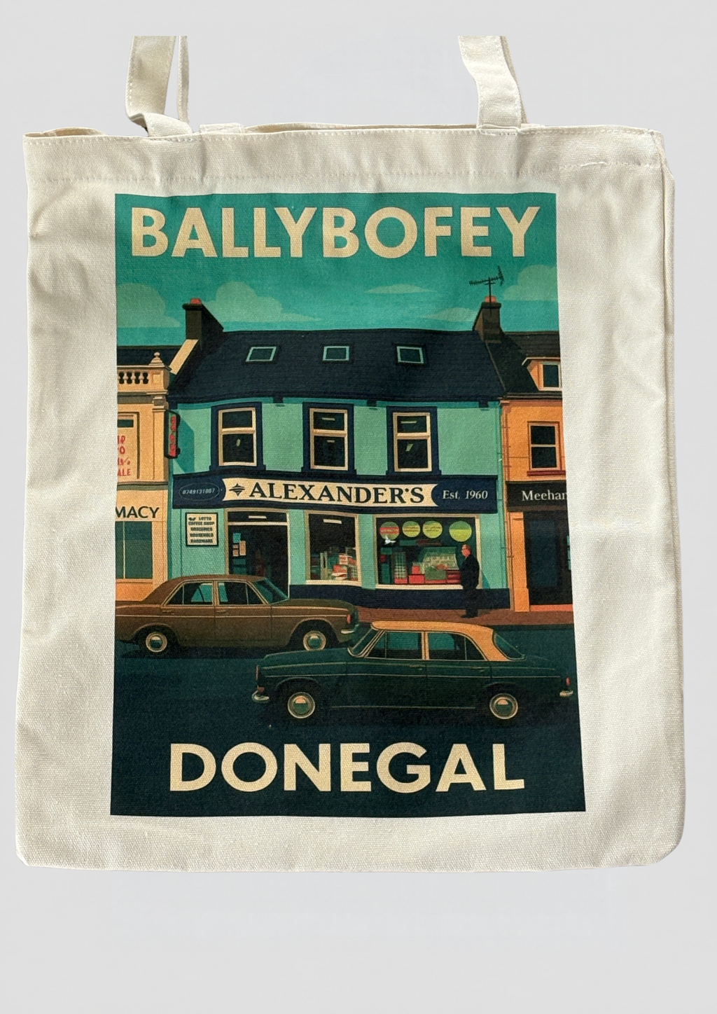Donegal Retro Canvas Bag